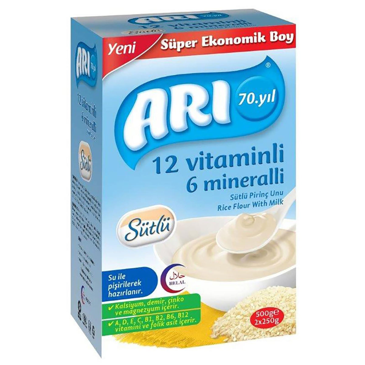 Arı Mama Sütlü Pirinçli Ek Gıda 500 gr