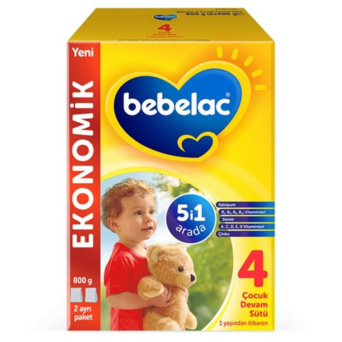 Bebelac 4 Devam Sütü 800 G