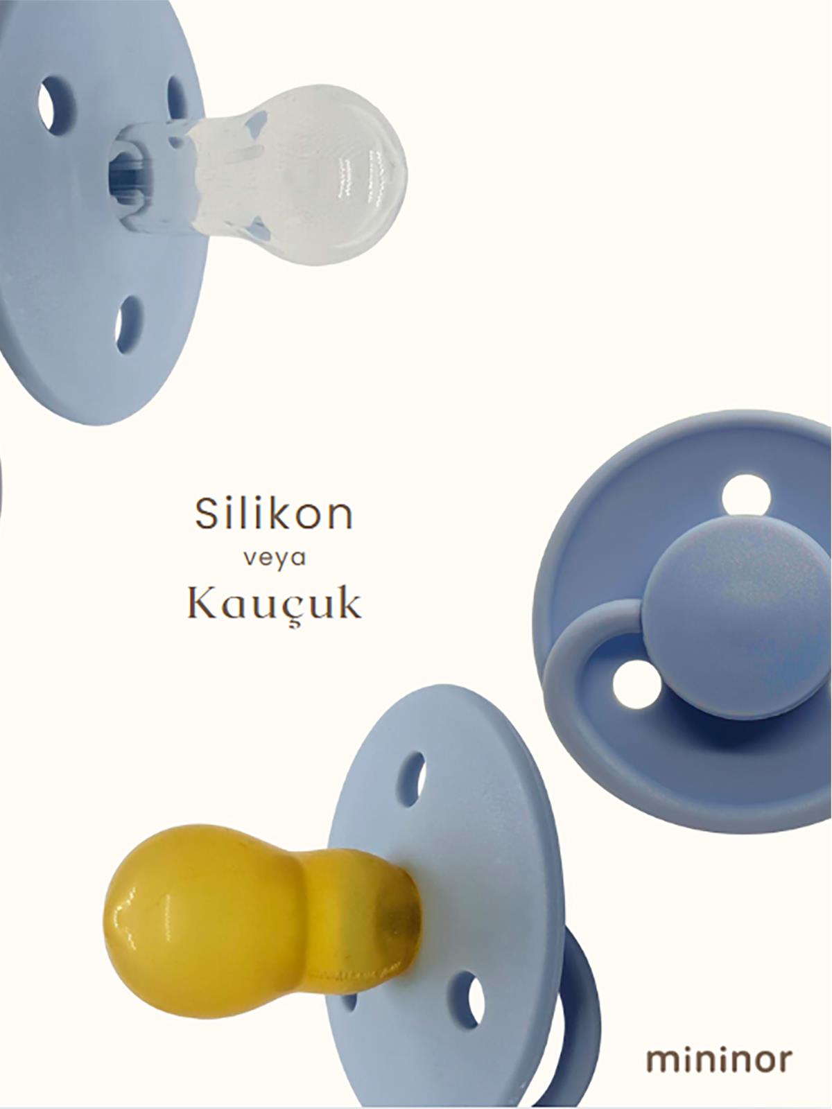 Mininor Silikon Emzik 12+ Ay - Grasshopper - Yeşil