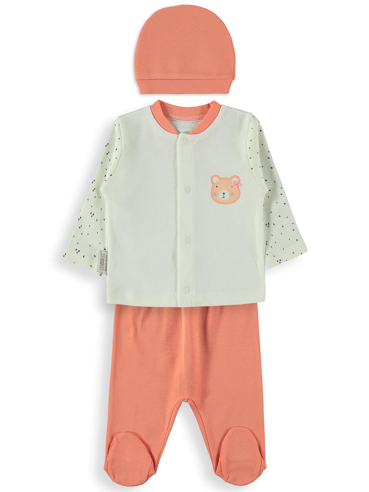 Bebbek Love Baby Zıbın Setleri - Turuncu