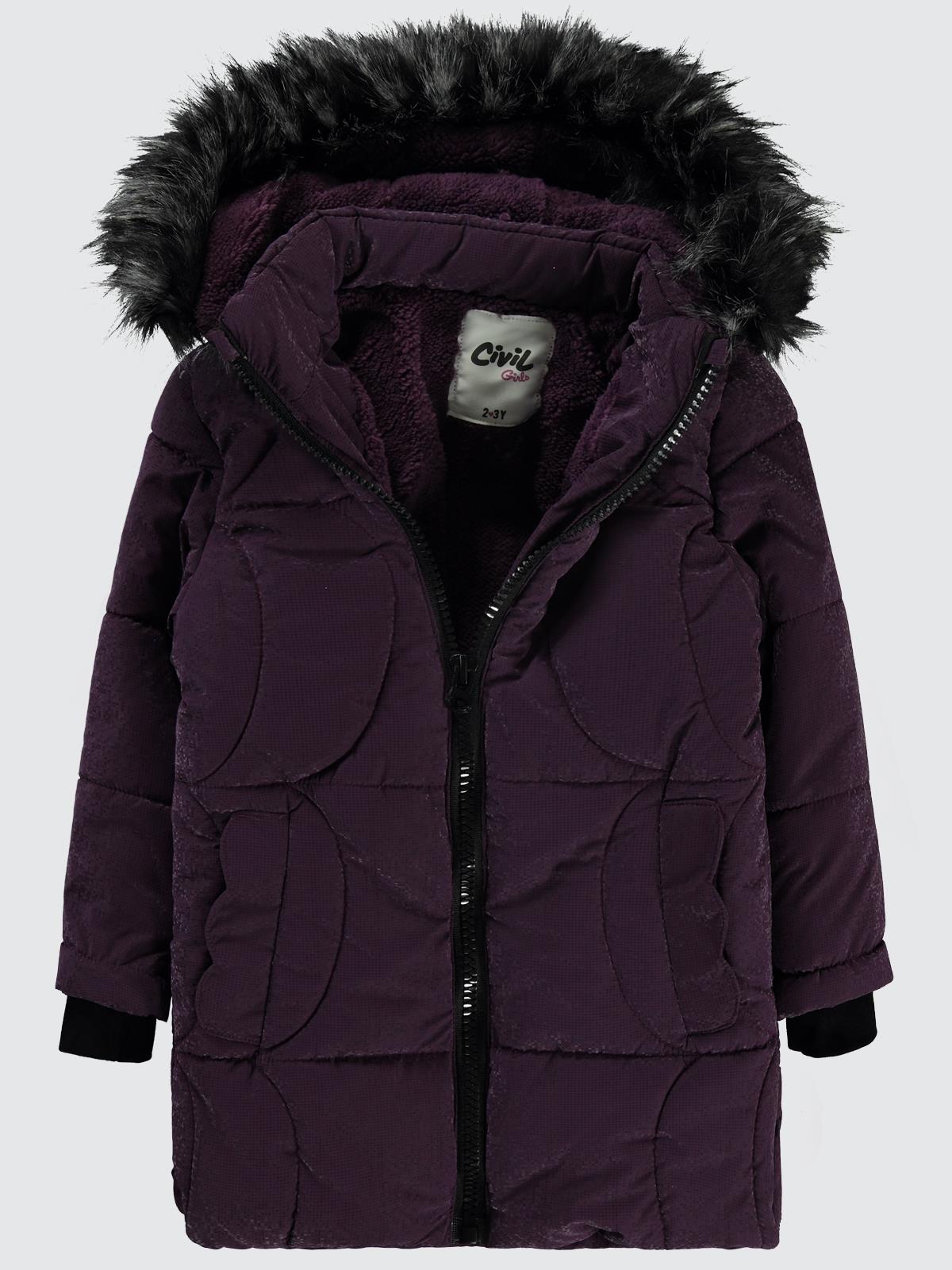 Civil Girls Damla Desen 2-5 Yaş Mont - Lila