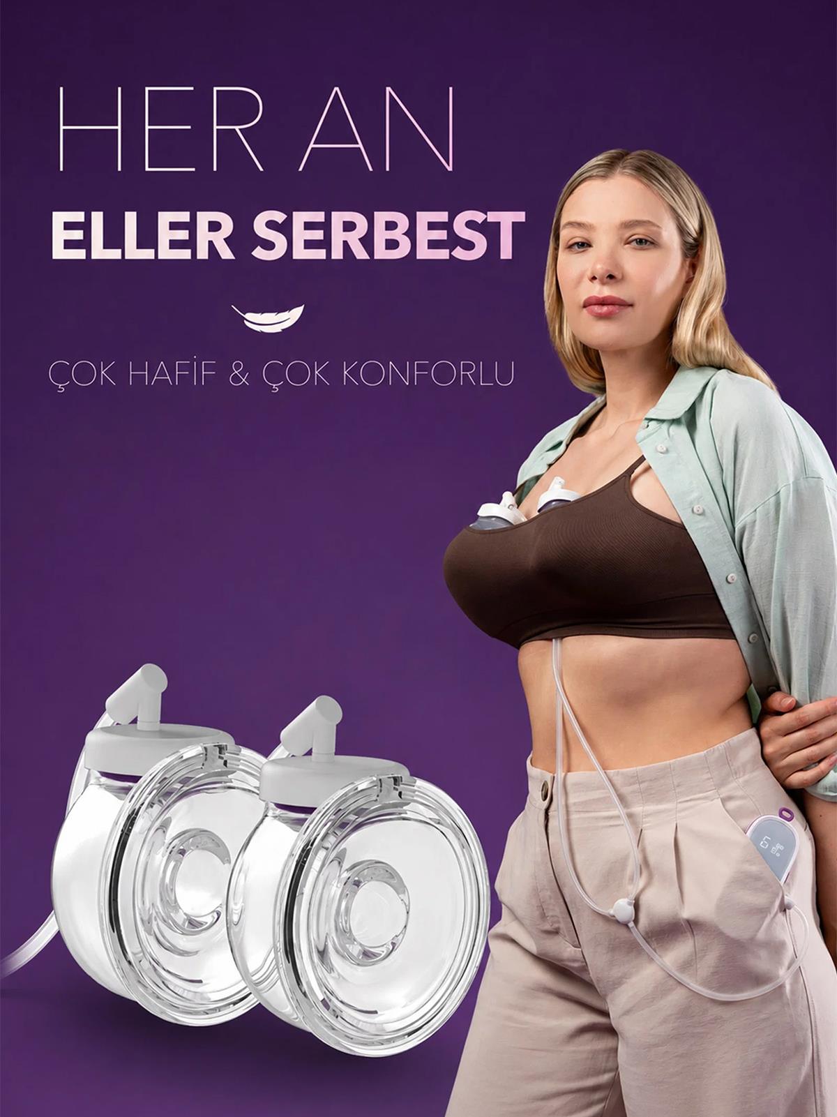 Mochi - MOMentum Duo Eller Serbest Göğüs Pompası