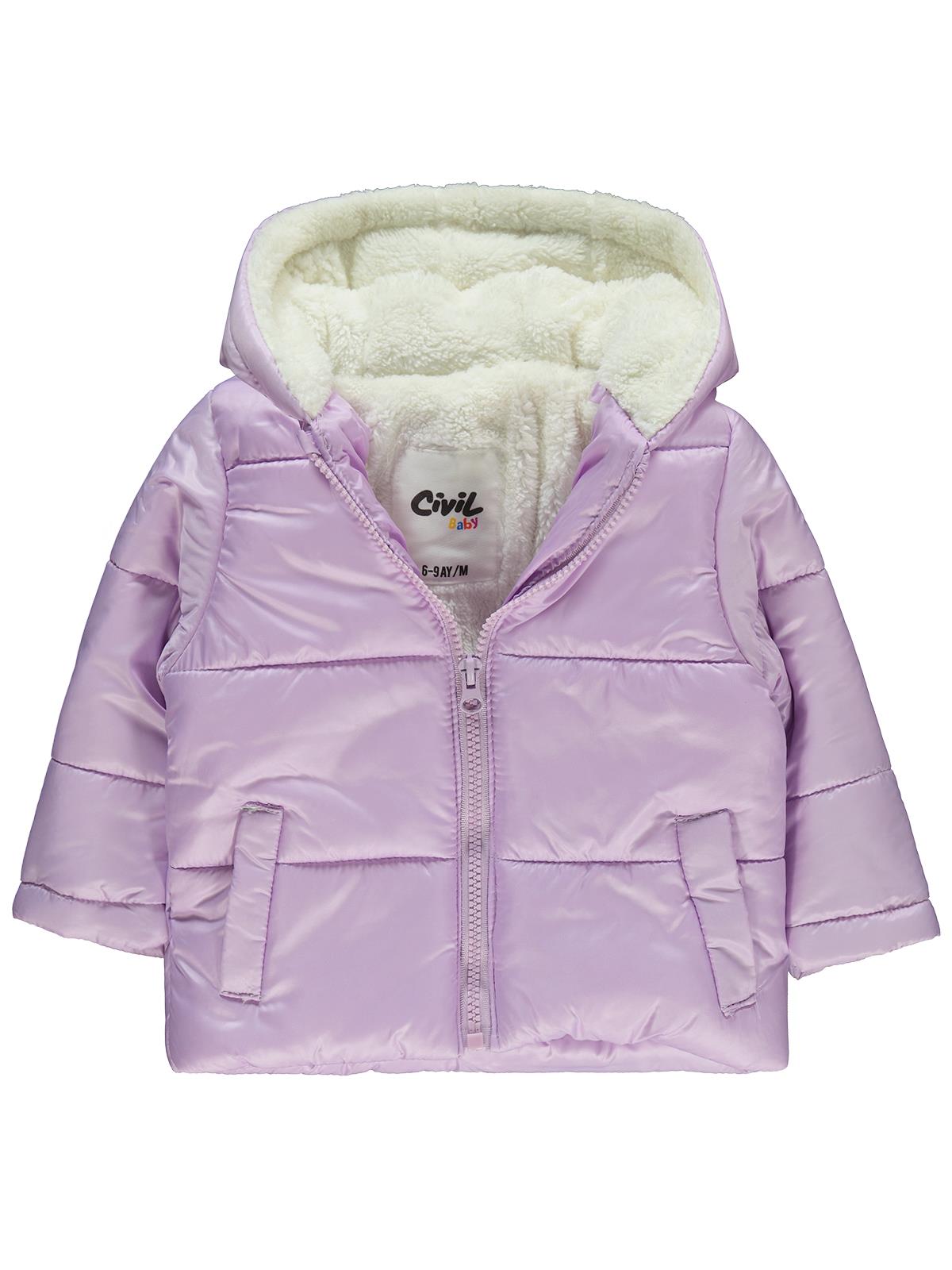 Civil Baby Düz 6-18 Ay Mont - Lila