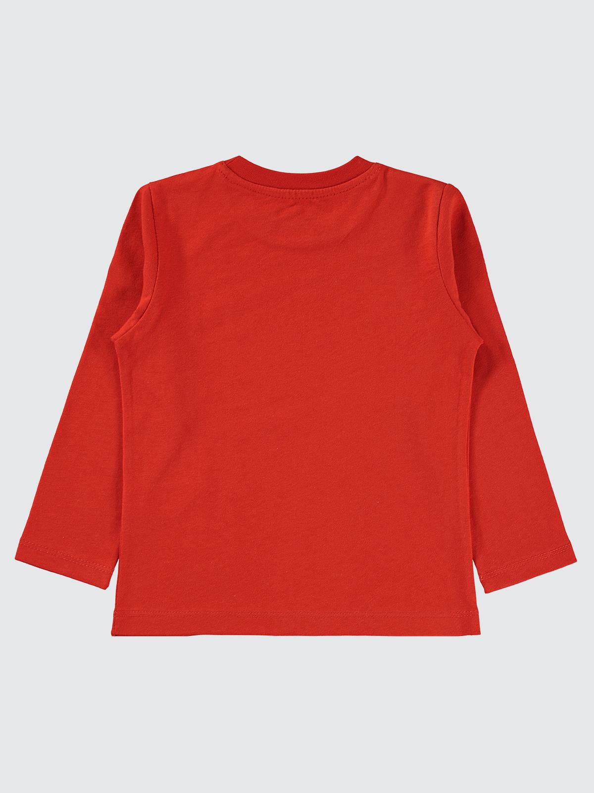 Civil Boys Dream Big Like Baskılı 2-5 Yaş Sweatshirt - Kırmızı