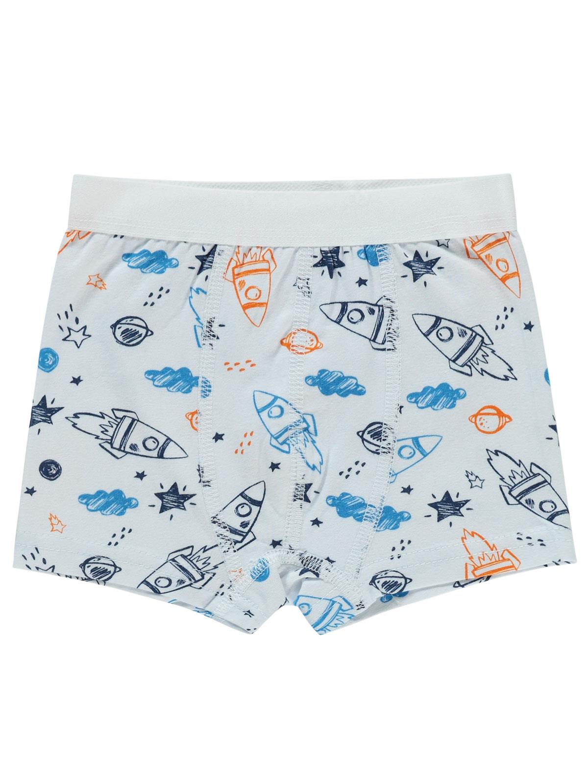 Civil Boys Space 2-10 Yaş 2'li Boxer Set