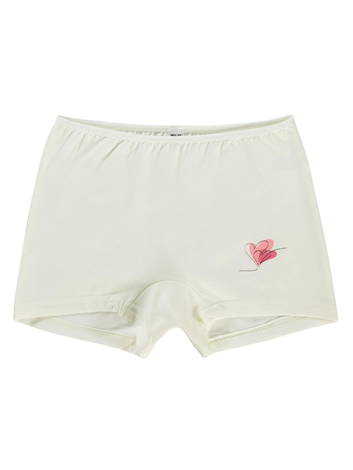 Civil Girls Kalp 2-10 Yaş 2'li Boxer Set
