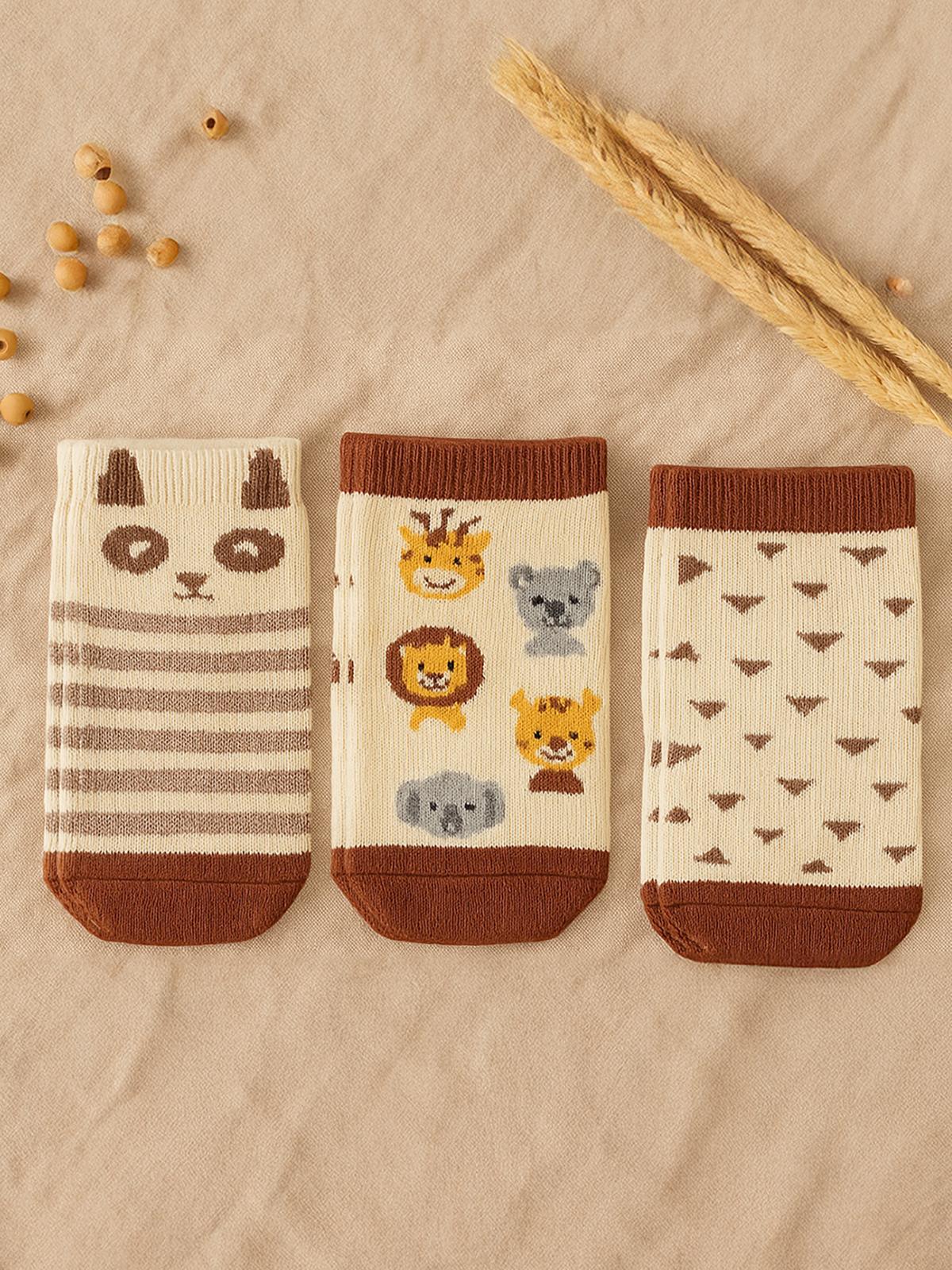 Civil Baby Erkek Bebek 3'lü Çorap Set 6-18 Ay