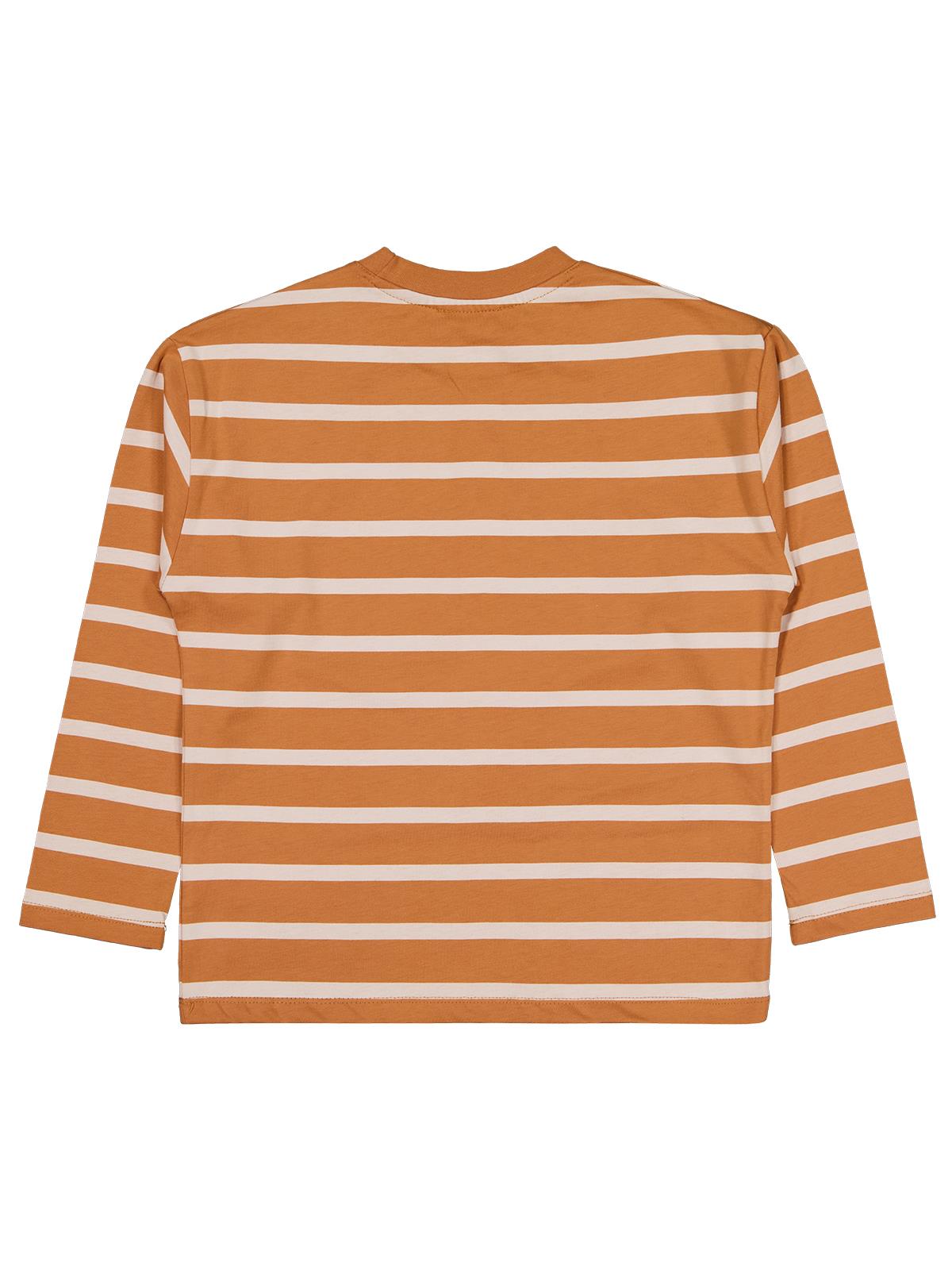 Civil Boys Wanderlust Armalı Çizgi Emp. 6-9 Yaş Sweatshirt - Turuncu