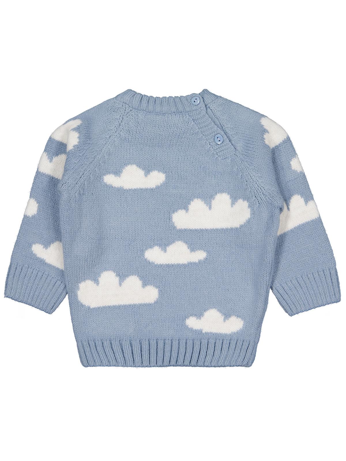 Civil Baby Cloud Örgü 6-18 Ay Kazak - Mavi