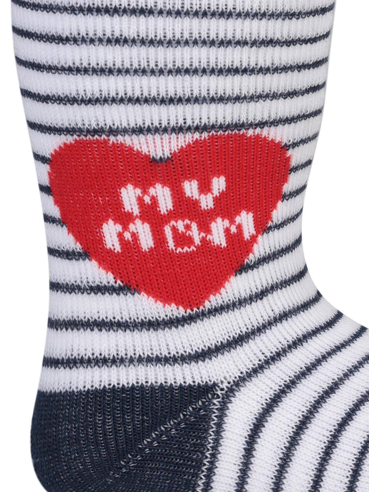 Civil Baby My Mom Dad Havlu 6- Bebek Kız Külotlu Çorap - Beyaz