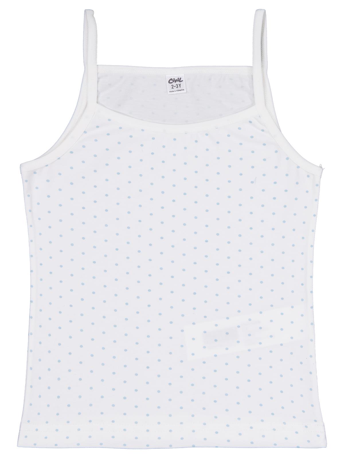 Civil Girls Mint-Ekru 2-10 Yaş Kız Çocuk 2'li Atlet