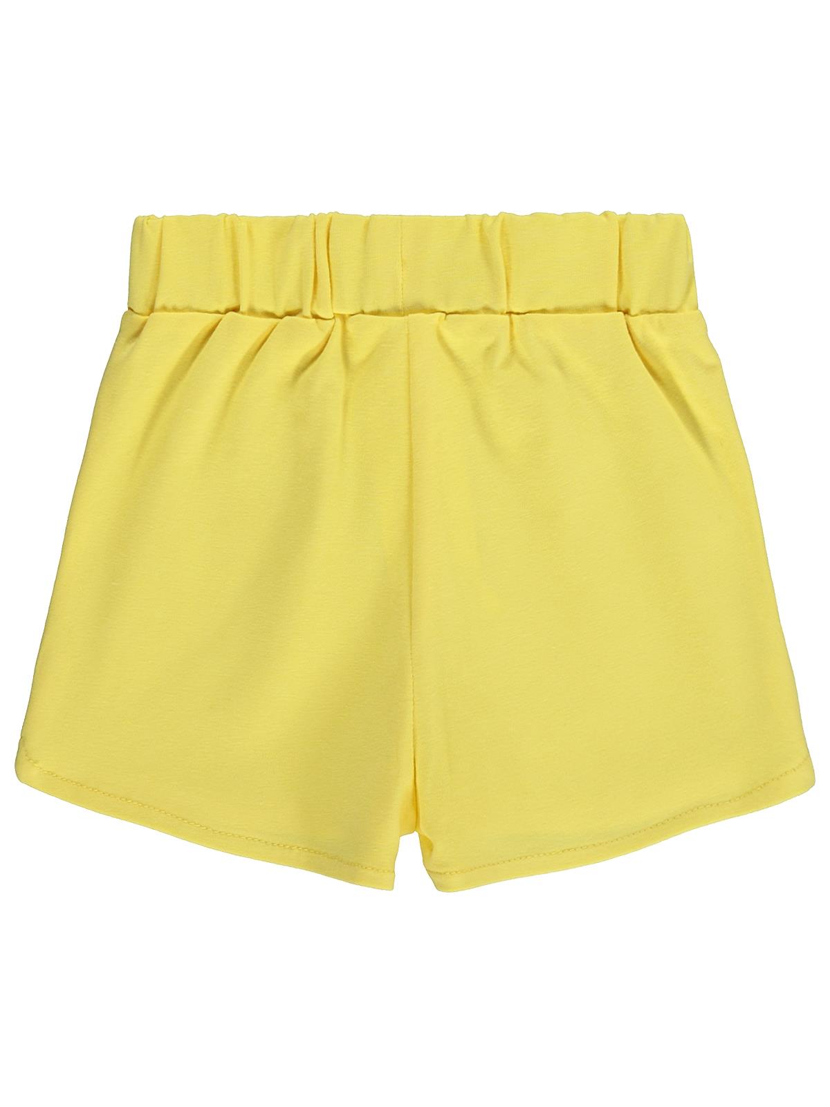 Civil Baby Düz Basic 6-18 Ay Şort - Sarı