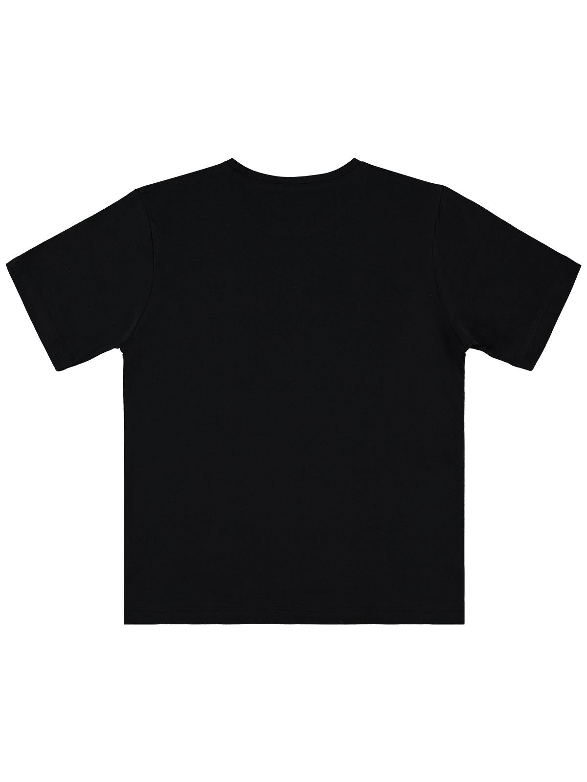 Civil Boys Basic Surf Etiketli 10-13 Yaş Tişört - Siyah