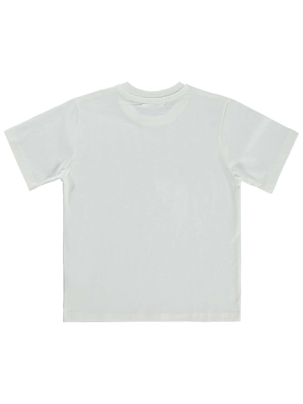 Civil Boys Basic Surf Etiketli 10-13 Yaş Tişört - Kırık Beyaz
