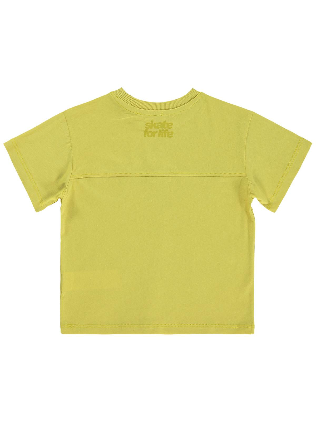 Civil Boys Basic Flamlı 2-5 Yaş Tişört - Sarı