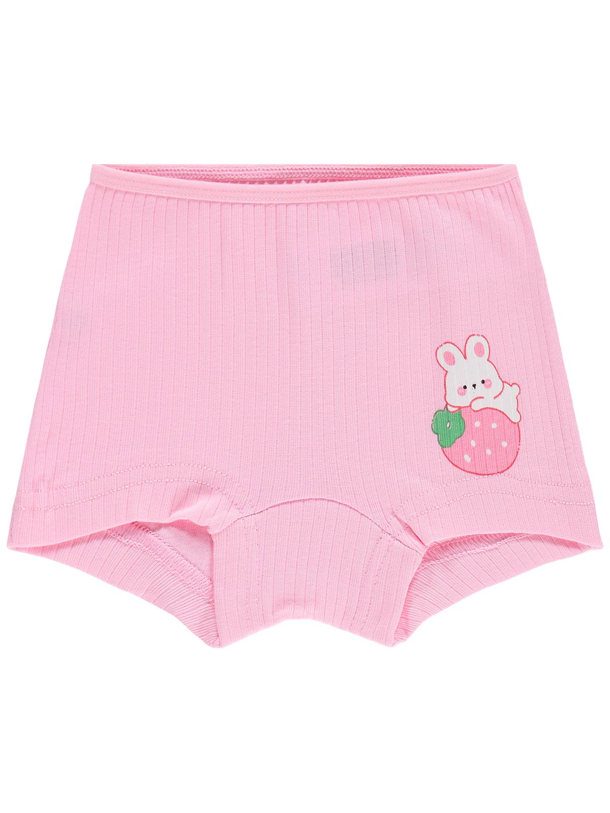Civil Girls Çilek Ribana 2-10 Yaş Kız Çocuk 2'li Boxer