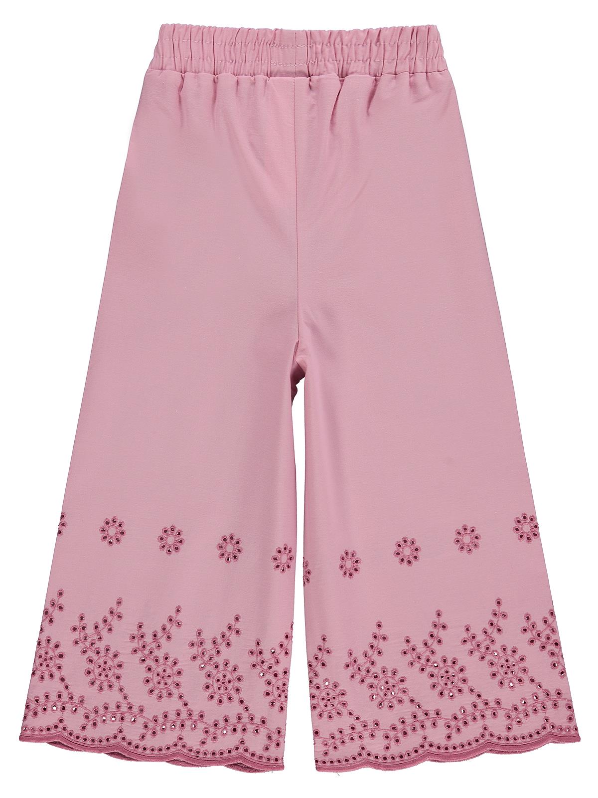 Civil Girls Beli Kemerli 2-5 Yaş Pantolon - Pembe