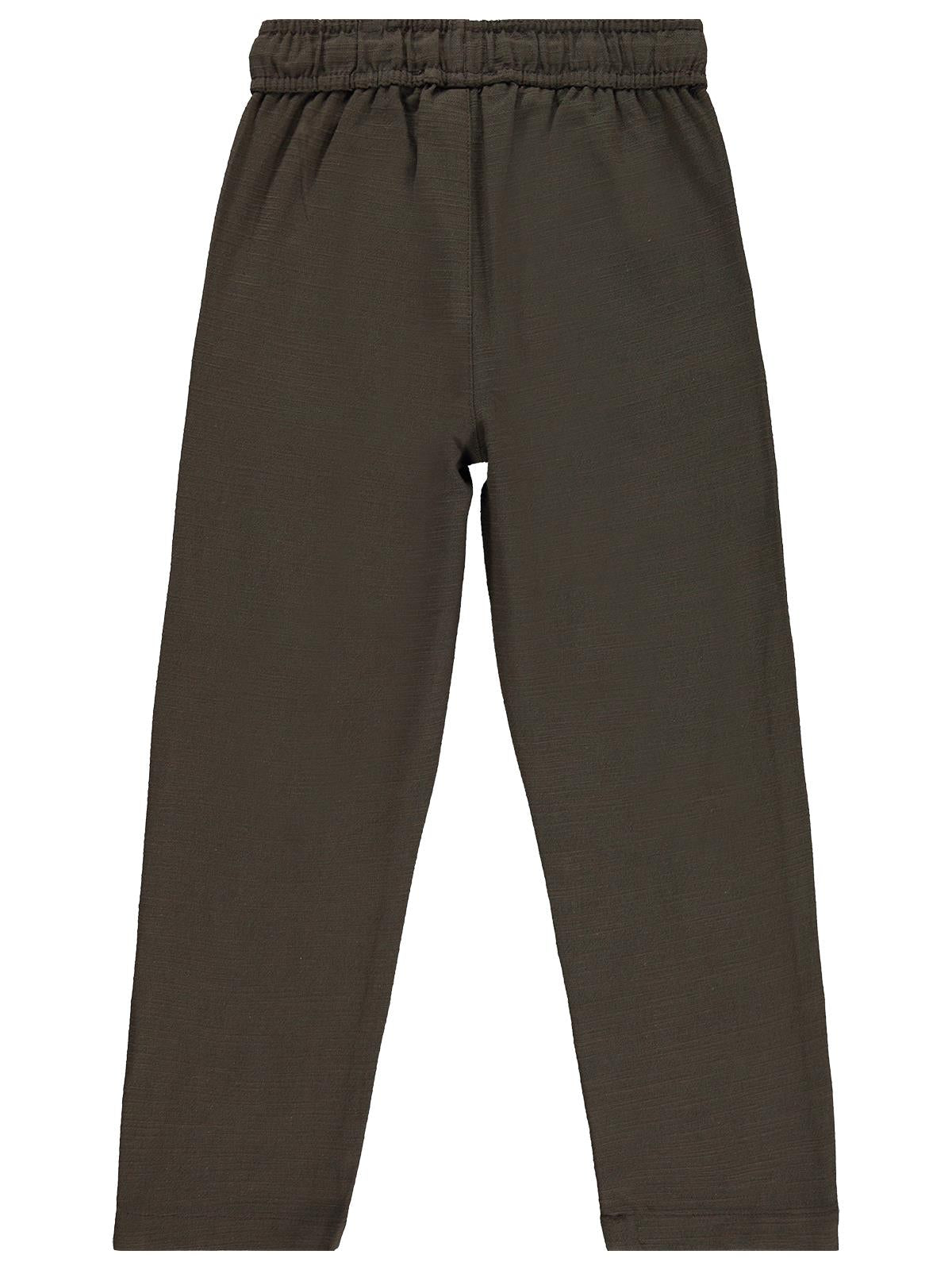 Civil Boys Flamlı Chino 10-13 Yaş Pantolon - Kahverengi