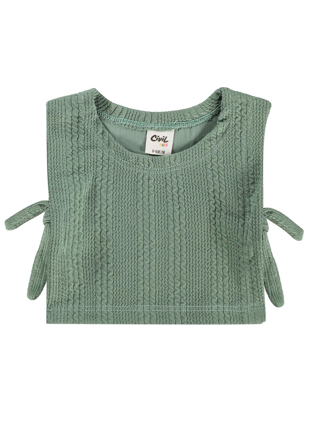 Civil Baby Bebe Yakalı 6-18 Ay Takım - Yeşil