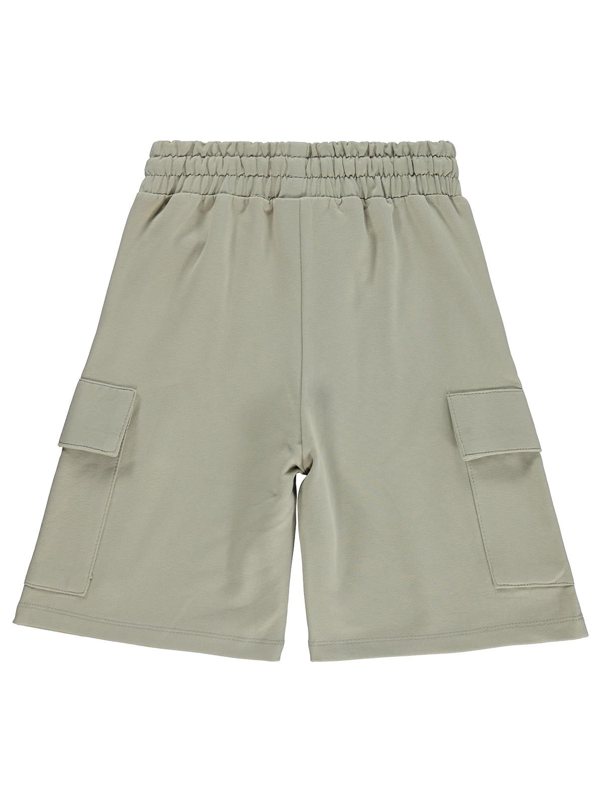 Civil Boys Basic Kargo Cepli 6-9 Yaş Kapri - Gri
