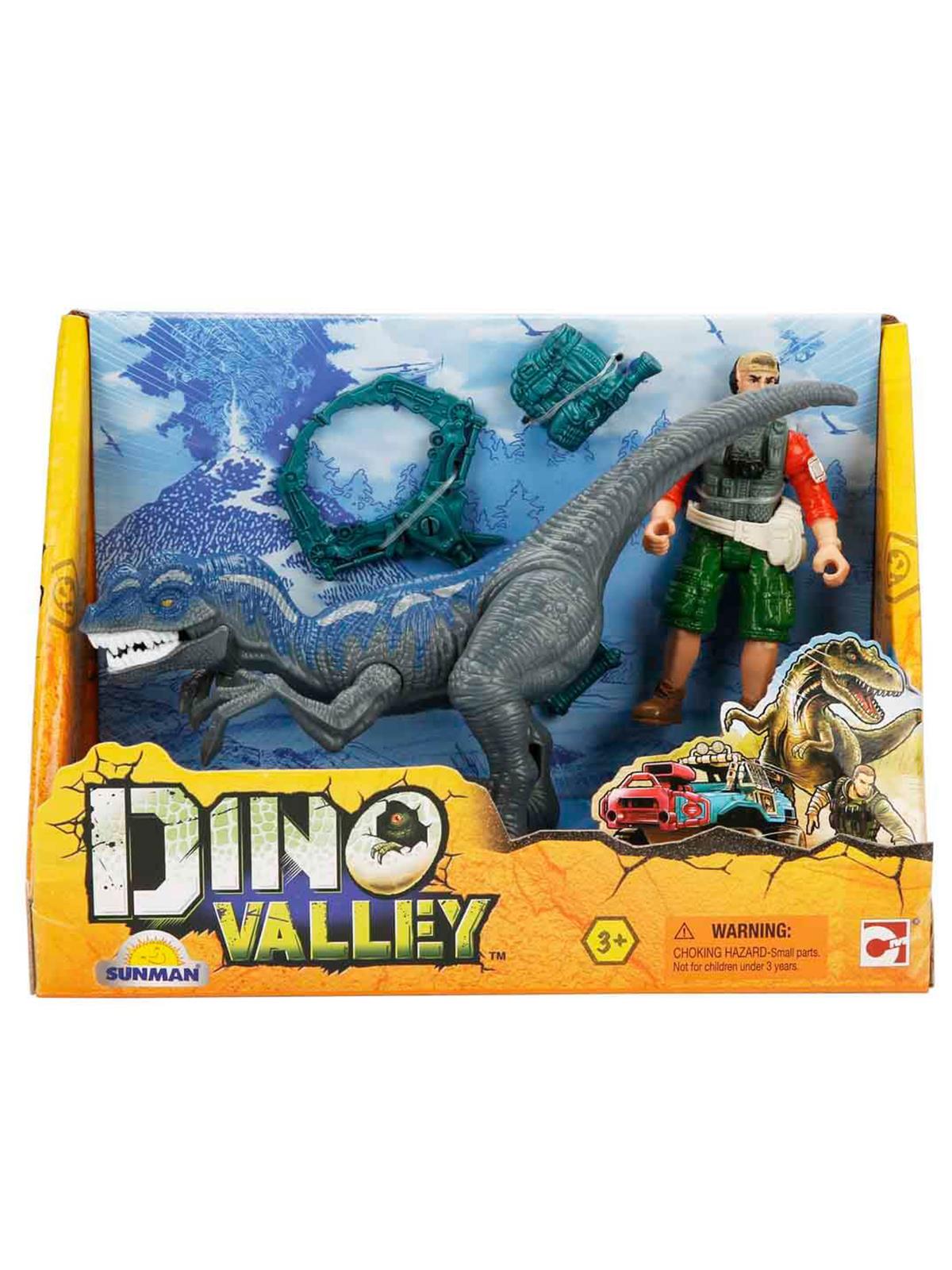 Sunman Oyuncak Oyun Set Dıno Valley Dınodanger - Gri