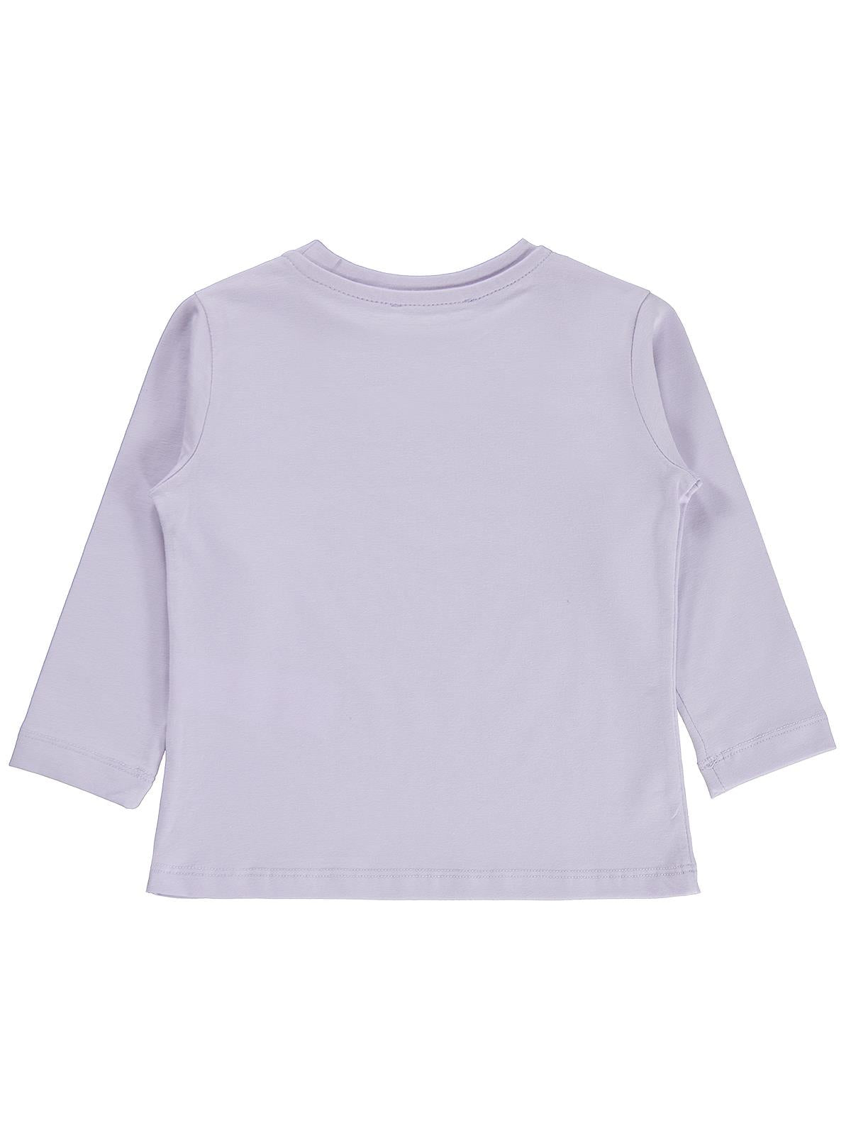 Civil Girls Unicorn Baskılı 2-5 Yaş Sweatshirt - Lila