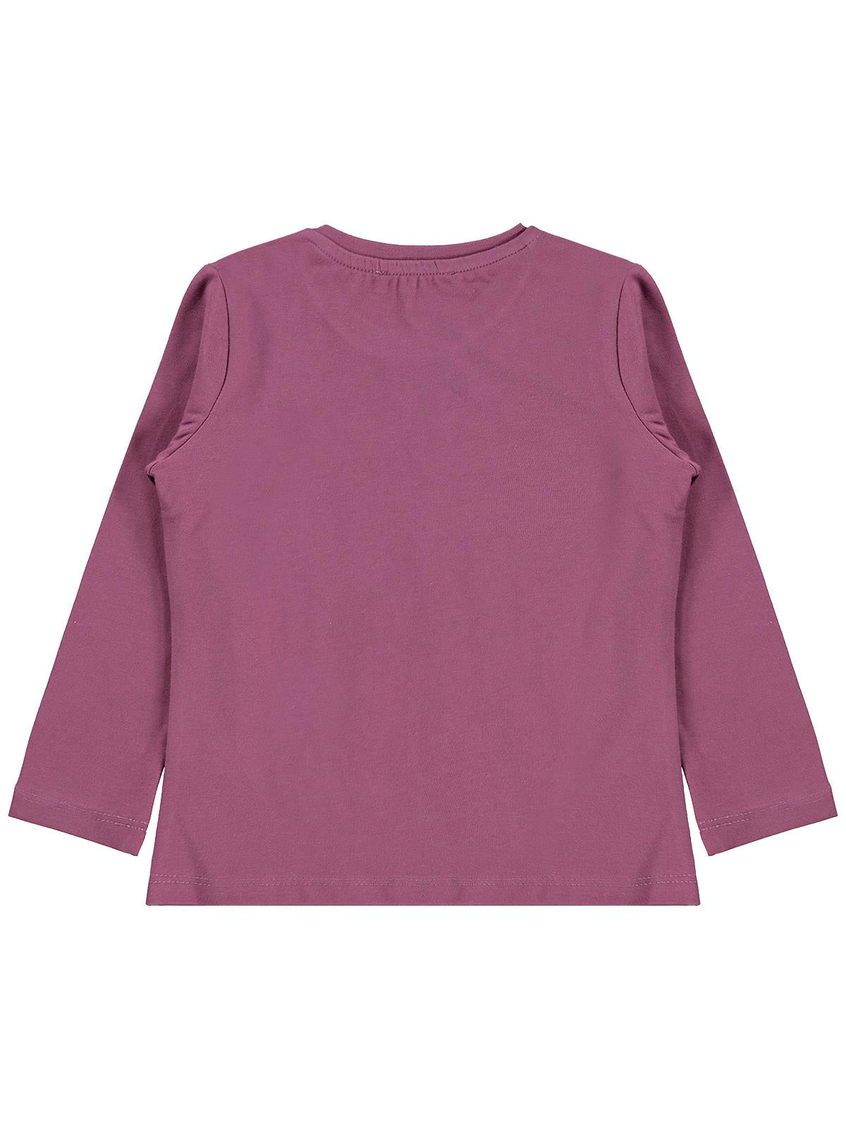 Civil Kız Çocuk Forever Chill Baskılı Sweatshirt | Okul Kreş ve Günlük Kullanım - Lila