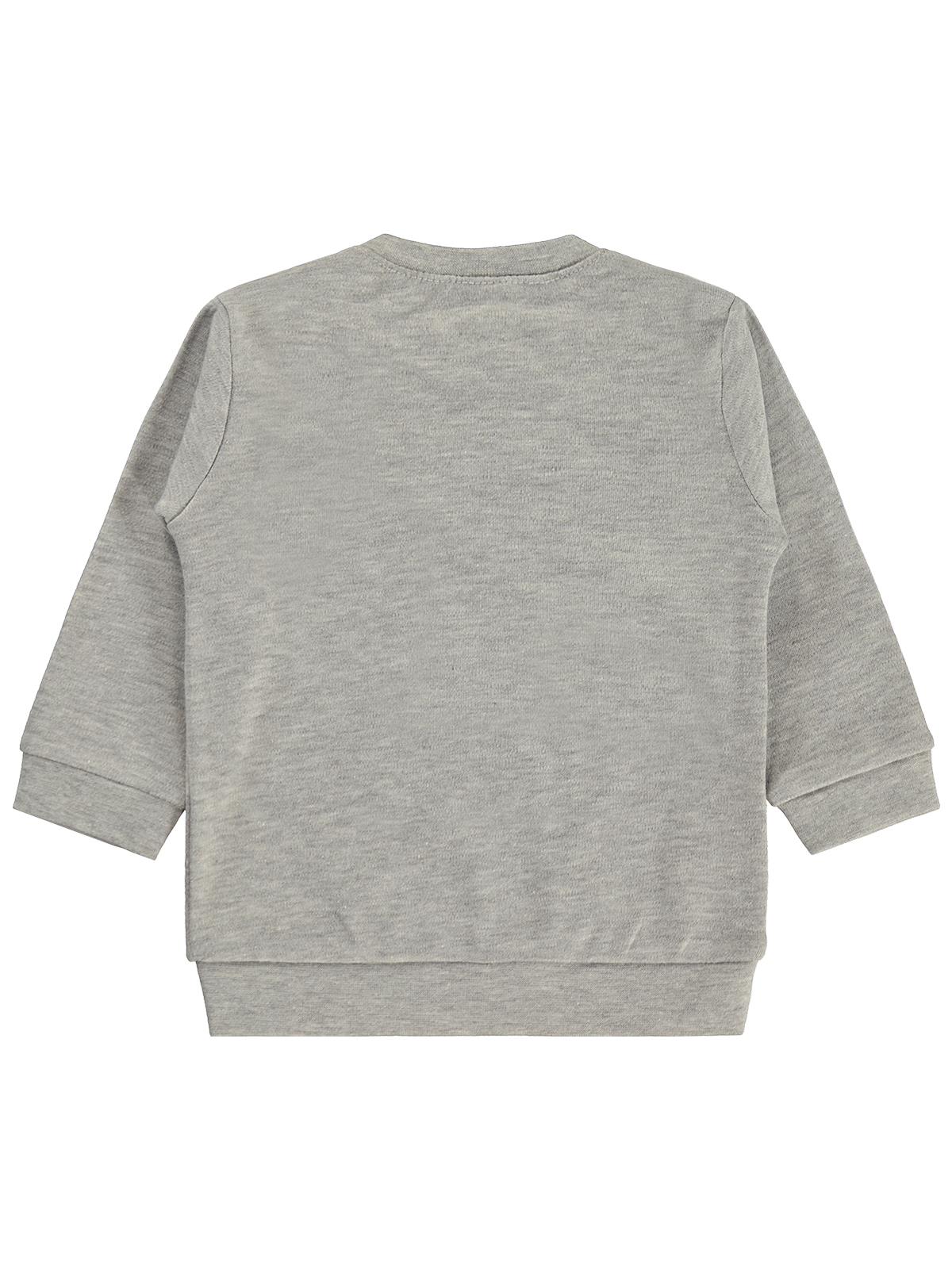 Civil Baby Tilki Baskılı 6-18 Ay Sweatshirt - Gri