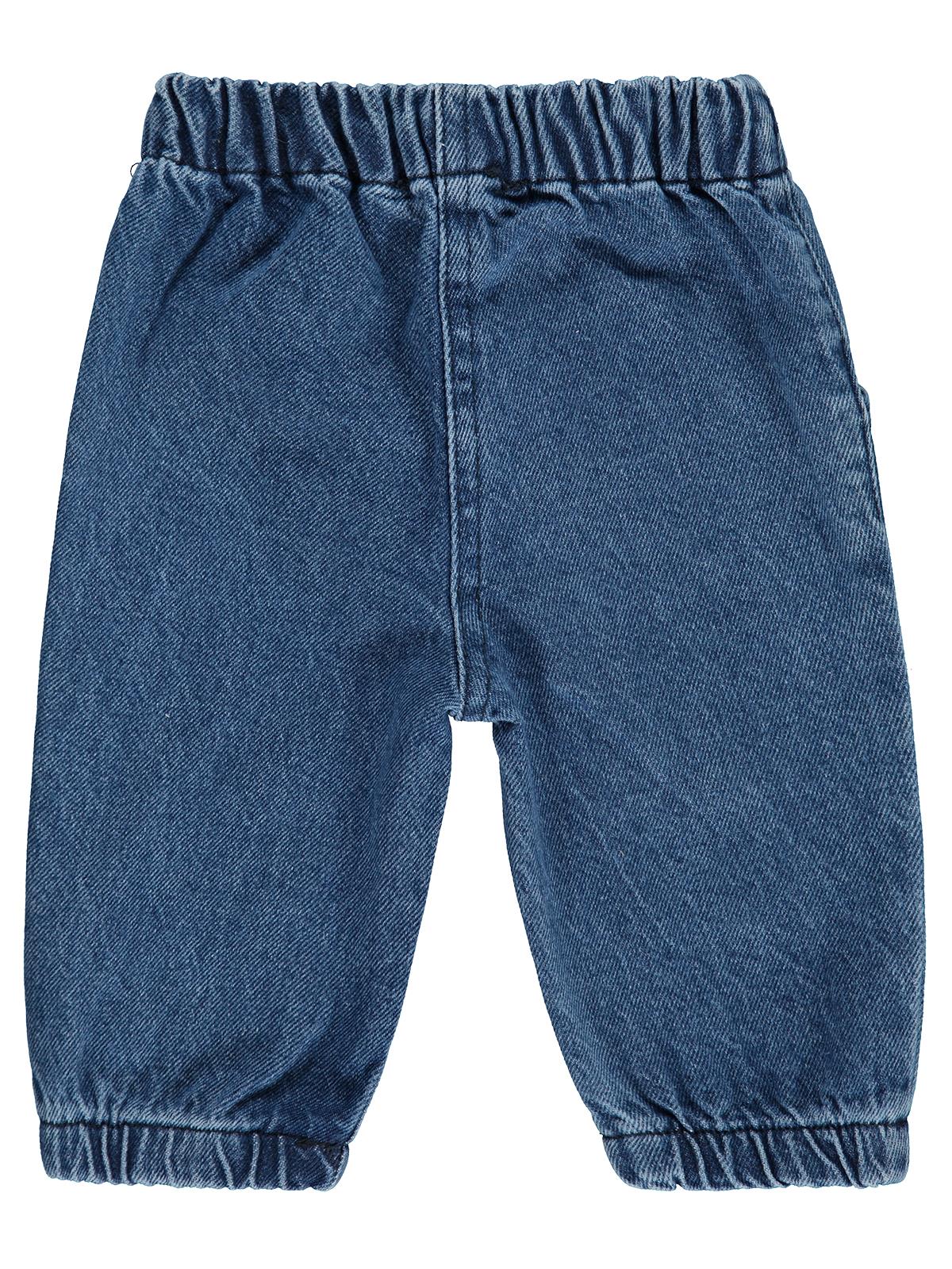 Civil Baby Tavşan Aplikeli 6-18 Ay Pantolon - Mavi