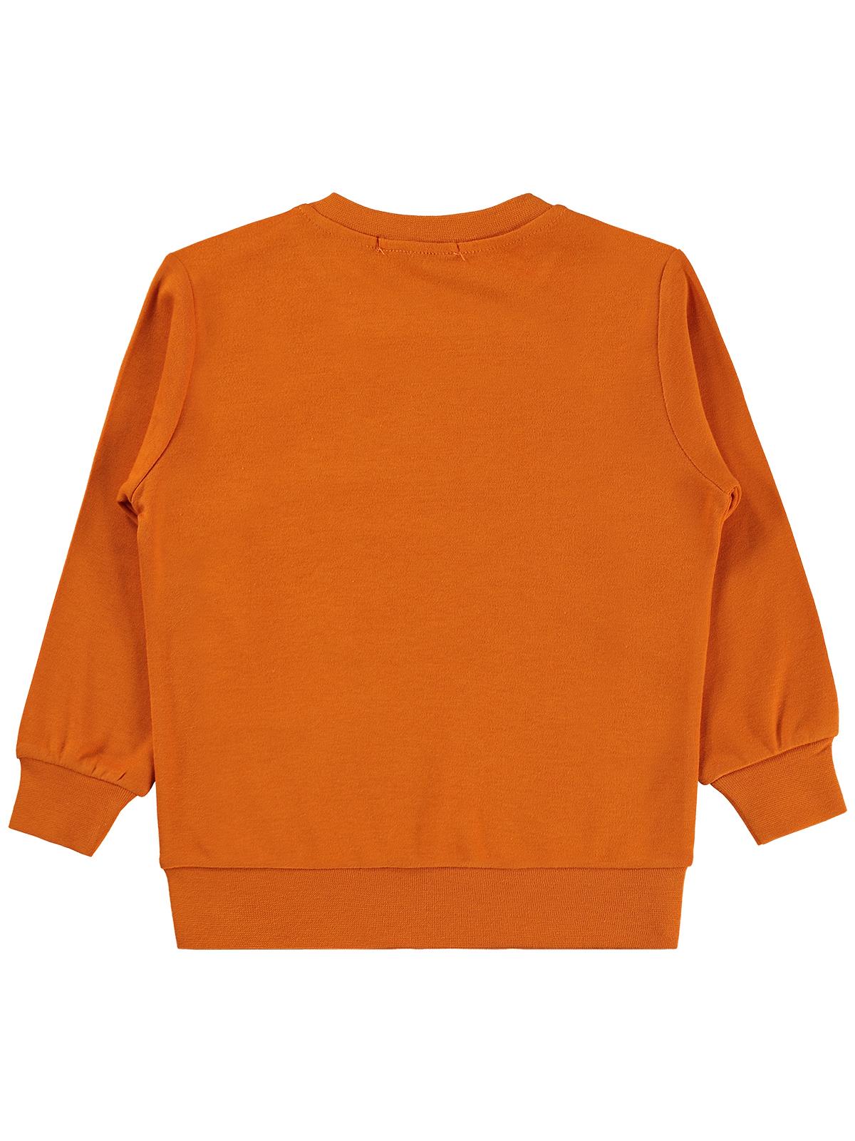 Civil Boys Erkek Çocuk Great Baskılı 2-5 Yaş Sweatshirt - Turuncu