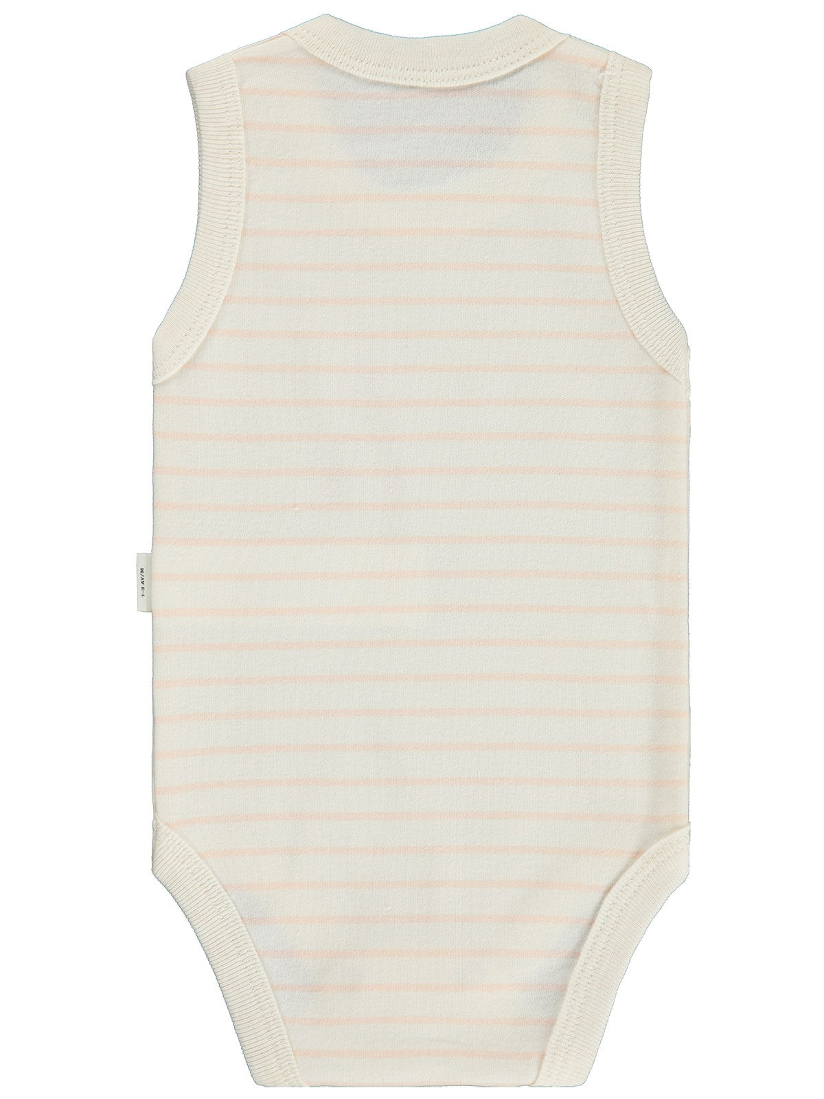 Civil Baby Milk Club Baskılı 1-36 Ay Çıtçıtlı Badi - Bej
