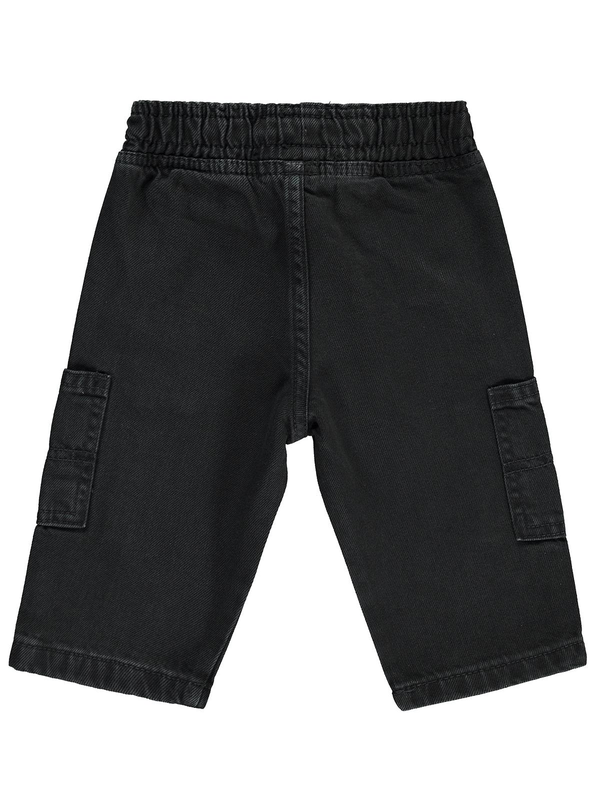 Civil Baby Kargo Cepli Örme 6-18 Ay Pantolon - Gri