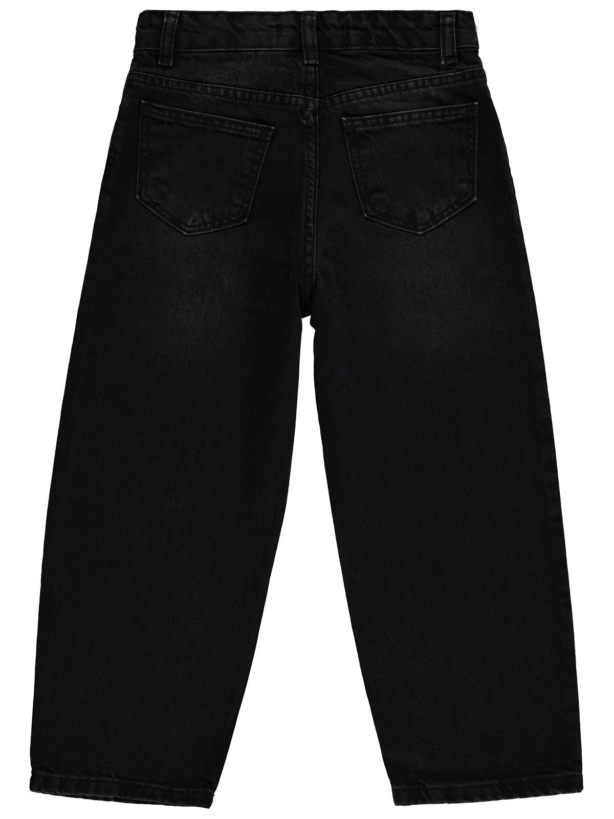 Civil Boys Baggy Kalıp 10-13 Yaş Pantolon - Siyah