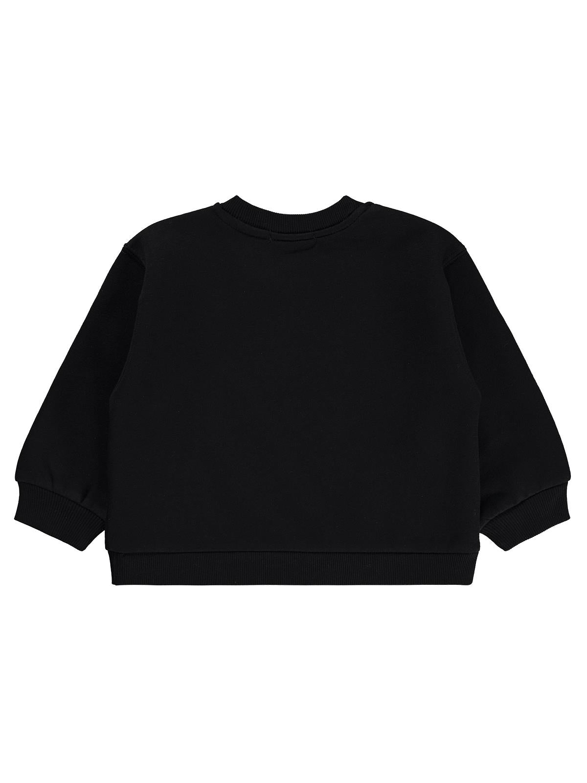 Civil Girls Magic Nakışlı 2-5 Yaş Sweatshirt - Siyah