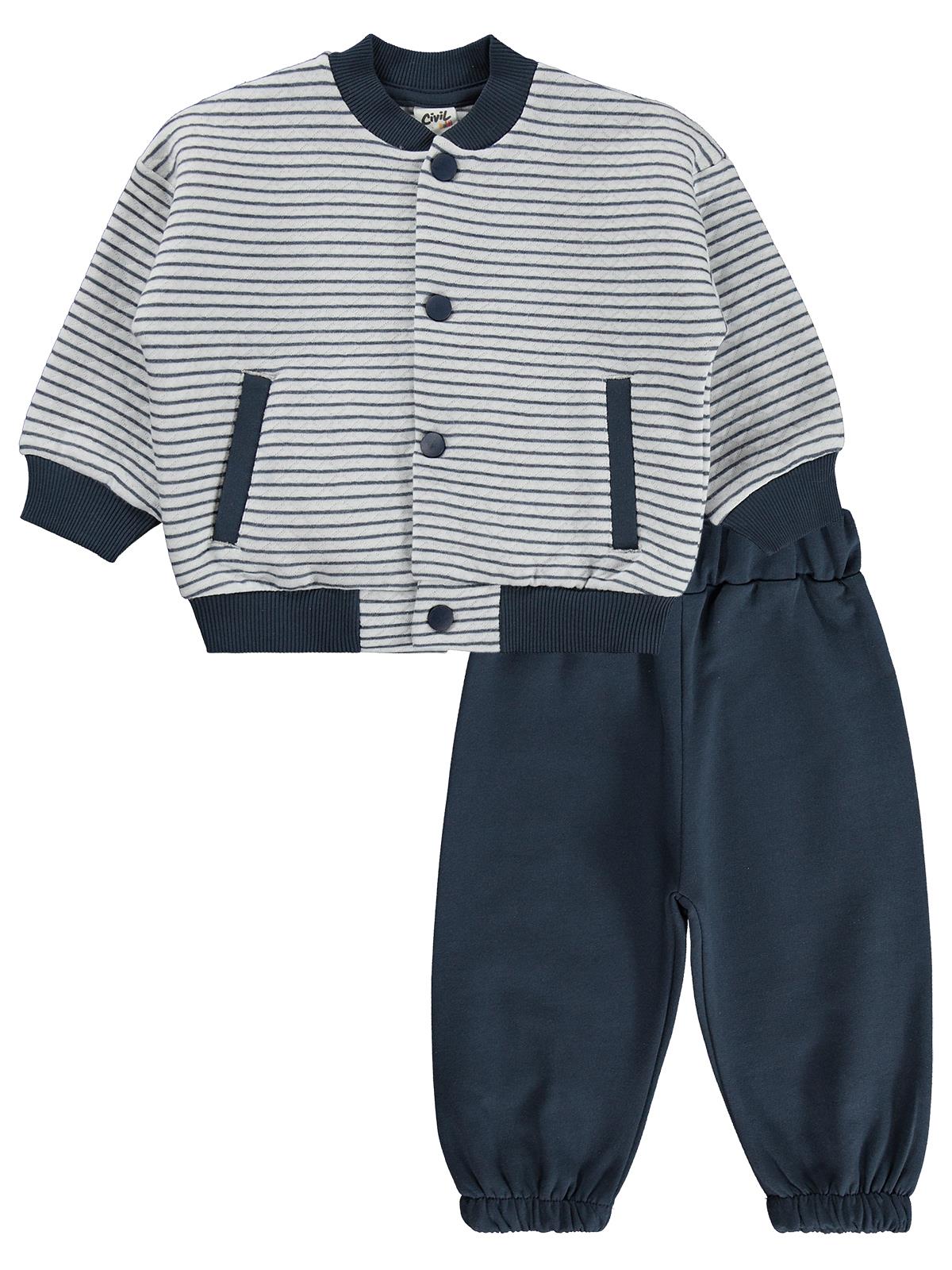 Civil Baby Cepli 6-18 Ay Takım - Lacivert