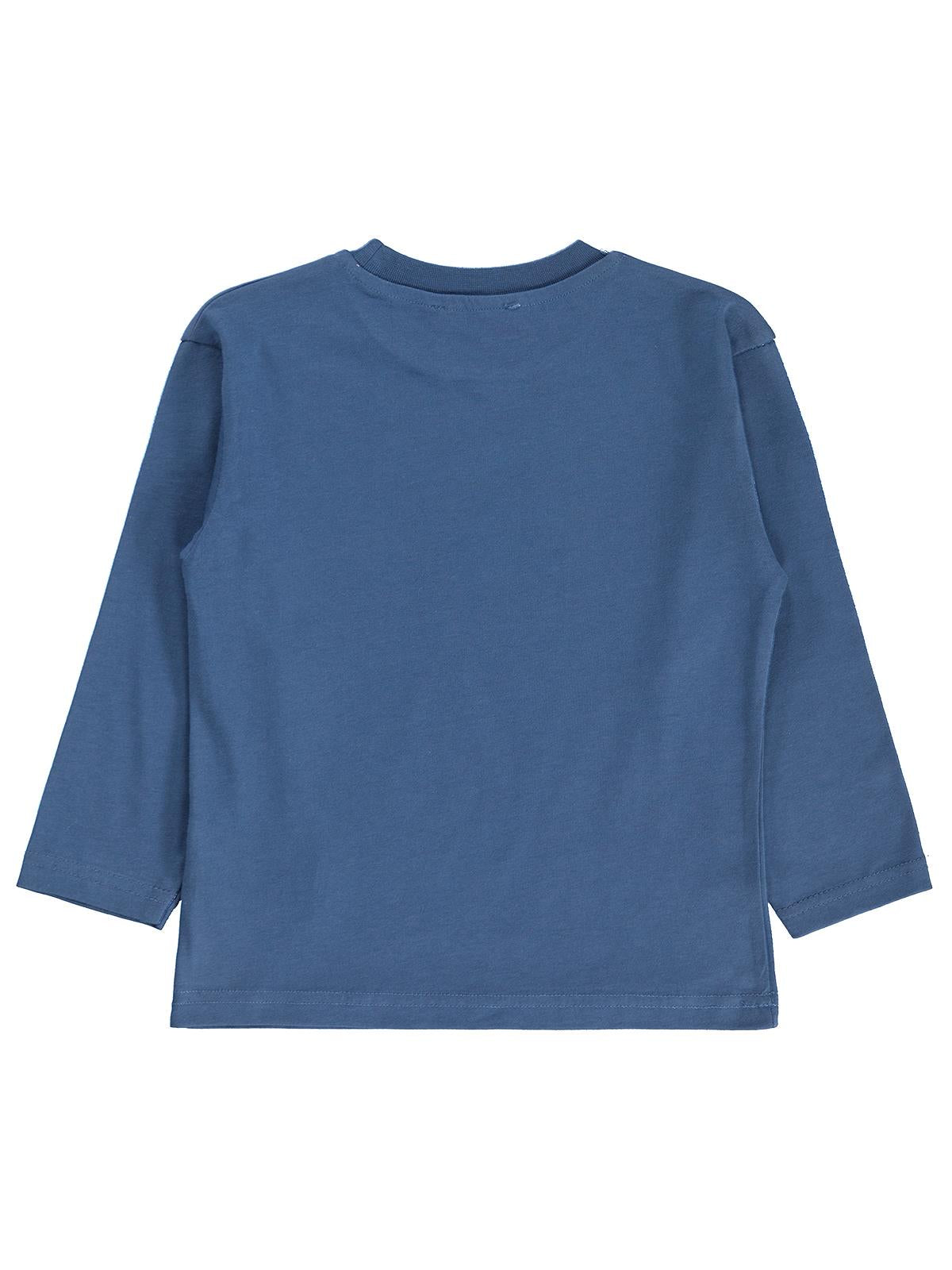 Silversun Timsah Baskılı 2-7 Yaş Sweatshirt - Mavi