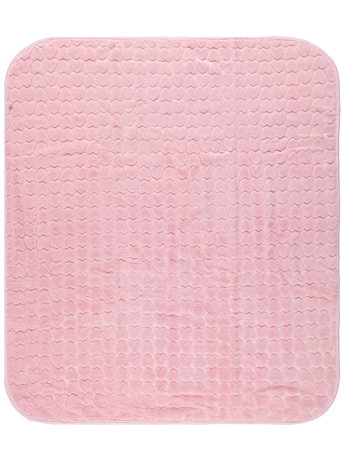Civil Baby Kalp Empirme Baskılı 100x120 cm Battaniye - Pembe
