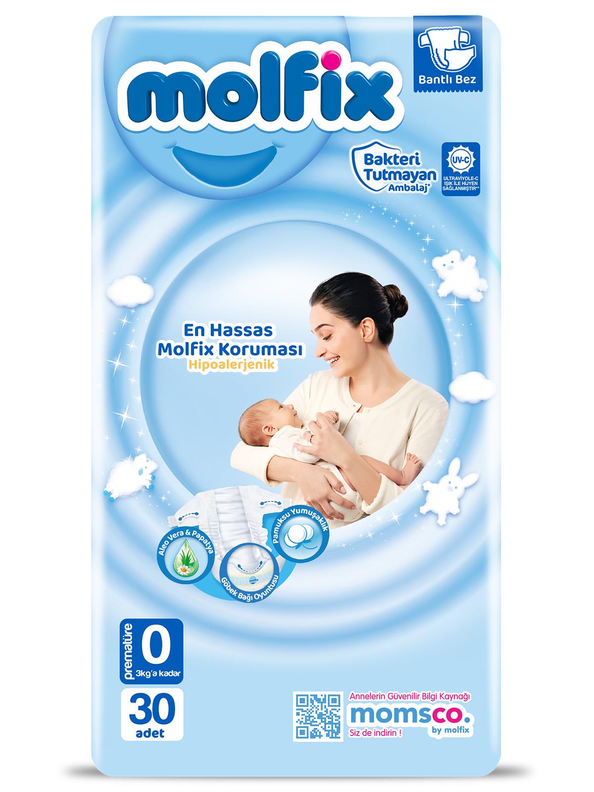 Molfix 3d Prematüre Bebek Bezi 30 lu