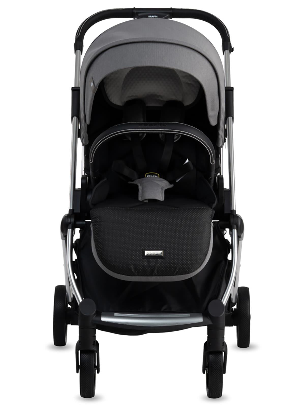 Kraft Slide Travel Sistem Bebek Arabası - Gri
