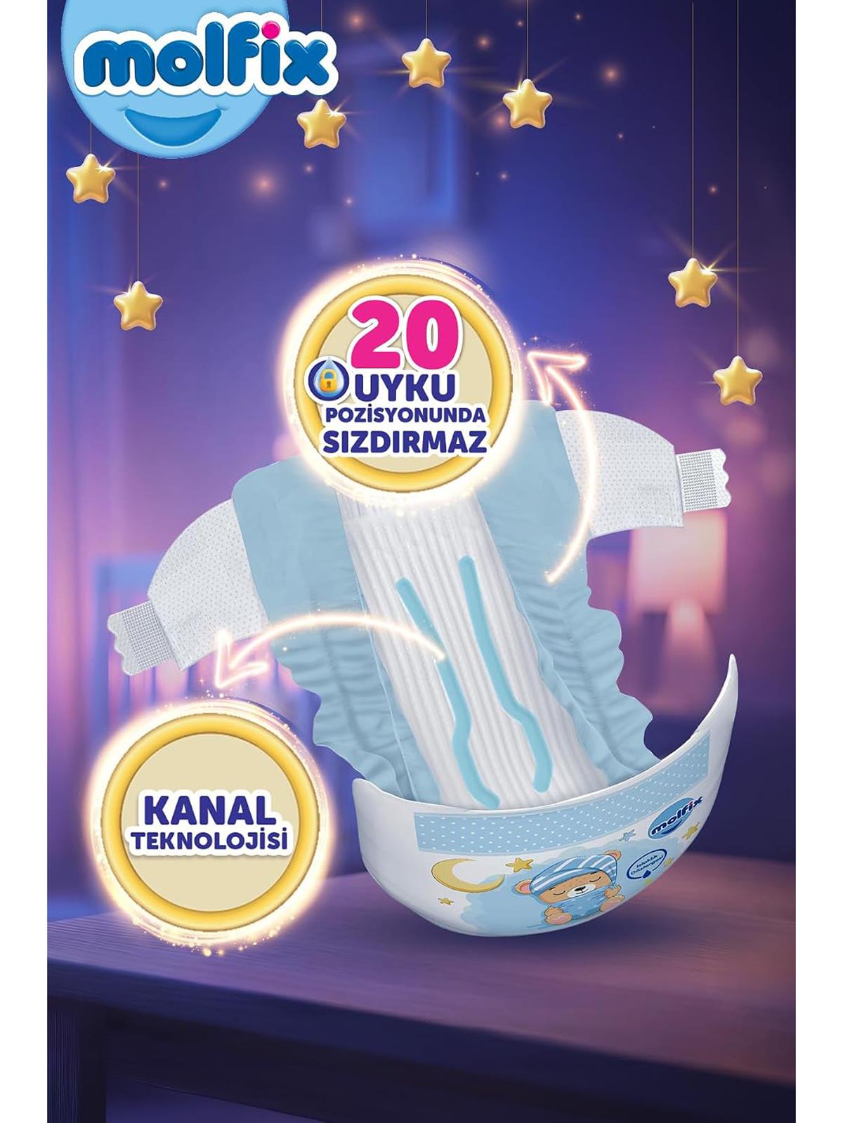 Molfix Sweet Dreams Ultra Fırsat Paket Junior 58'li