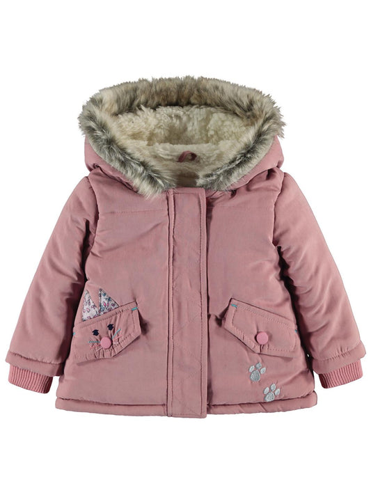 Civil Baby Tavşan Kulak Nakışlı 6-18 Ay Mont - Pudra
