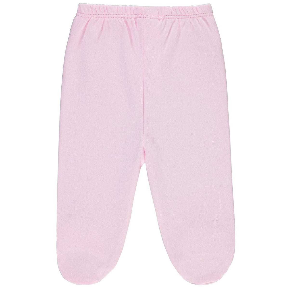 Civil Baby Kız Bebek Beli Lastikli 0-9 Ay Unisex Patikli Tek Alt - Pembe