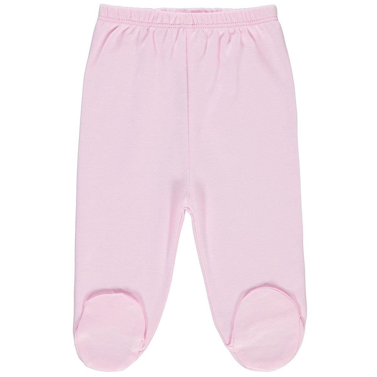 Civil Baby Kız Bebek Beli Lastikli 0-9 Ay Unisex Patikli Tek Alt - Pembe