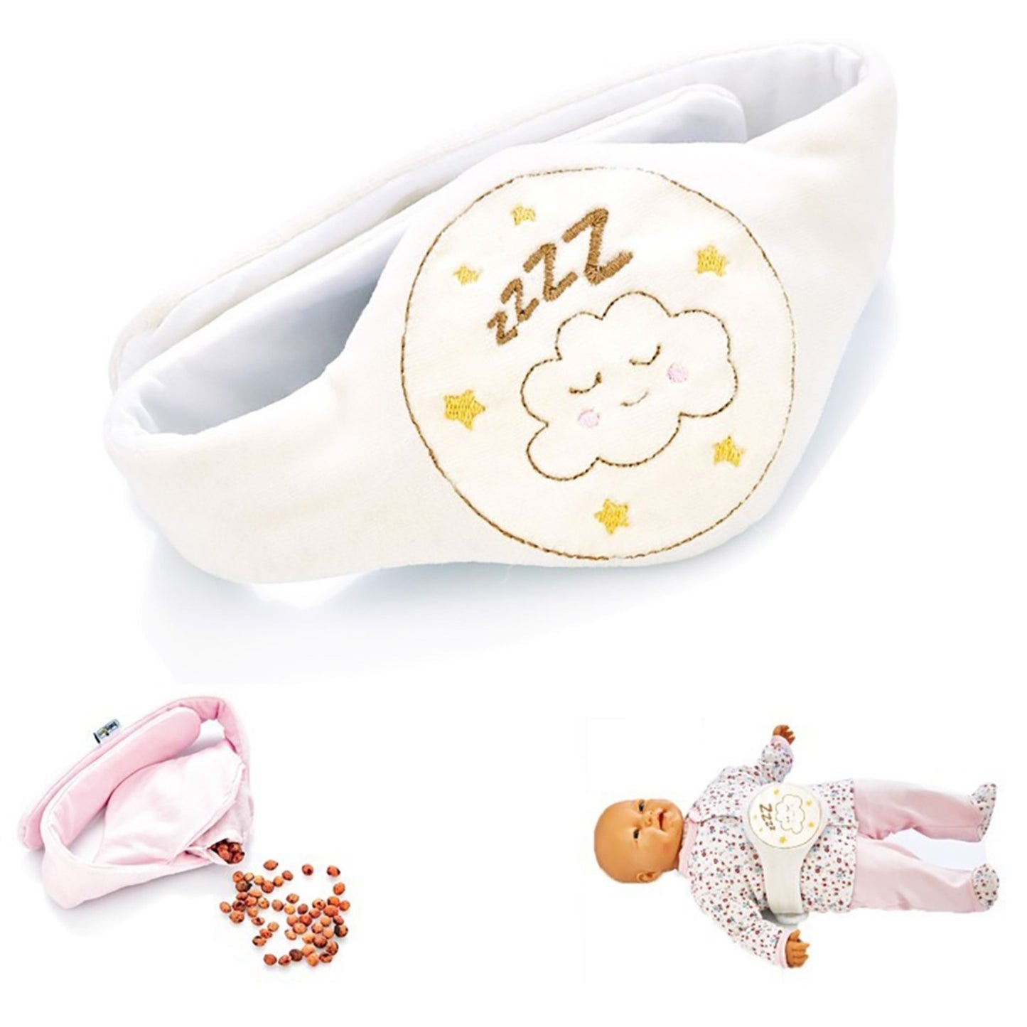 Babyjem Kiraz Çekırdekli Kemer - Ekru