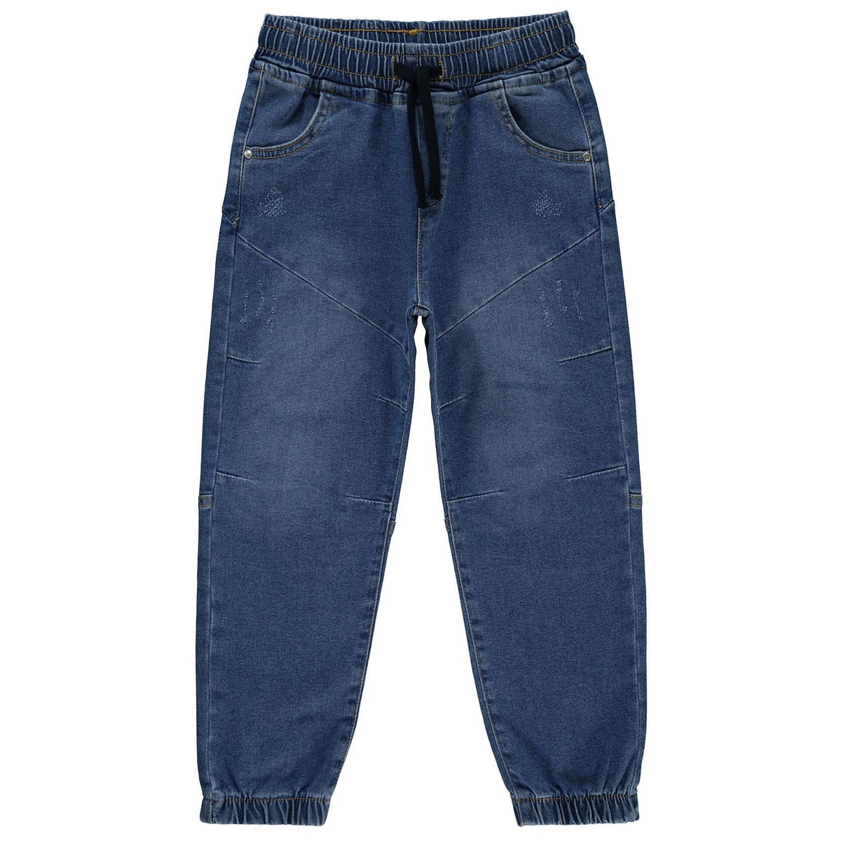 Civil Boys Bel Paça Lastikli Parçalı 6-9 Yaş Pantolon - Mavi