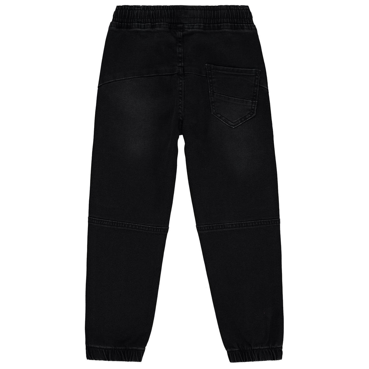 Civil Boys Bel Paça Lastikli Parçalı 10-13 Yaş Pantolon - Siyah