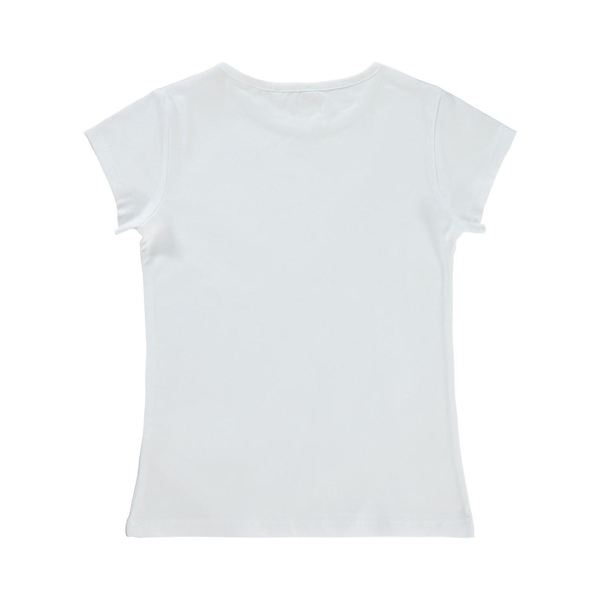 Civil Girls Basic 10-13 Yaş Tişört - Beyaz