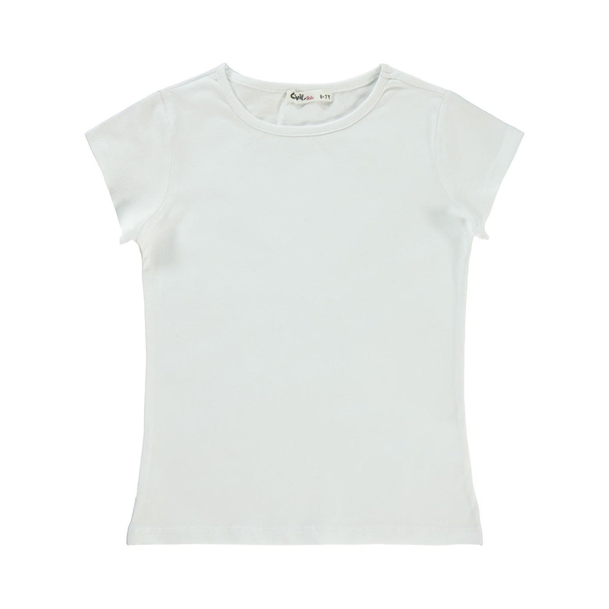 Civil Girls Basic 10-13 Yaş Tişört - Ekru
