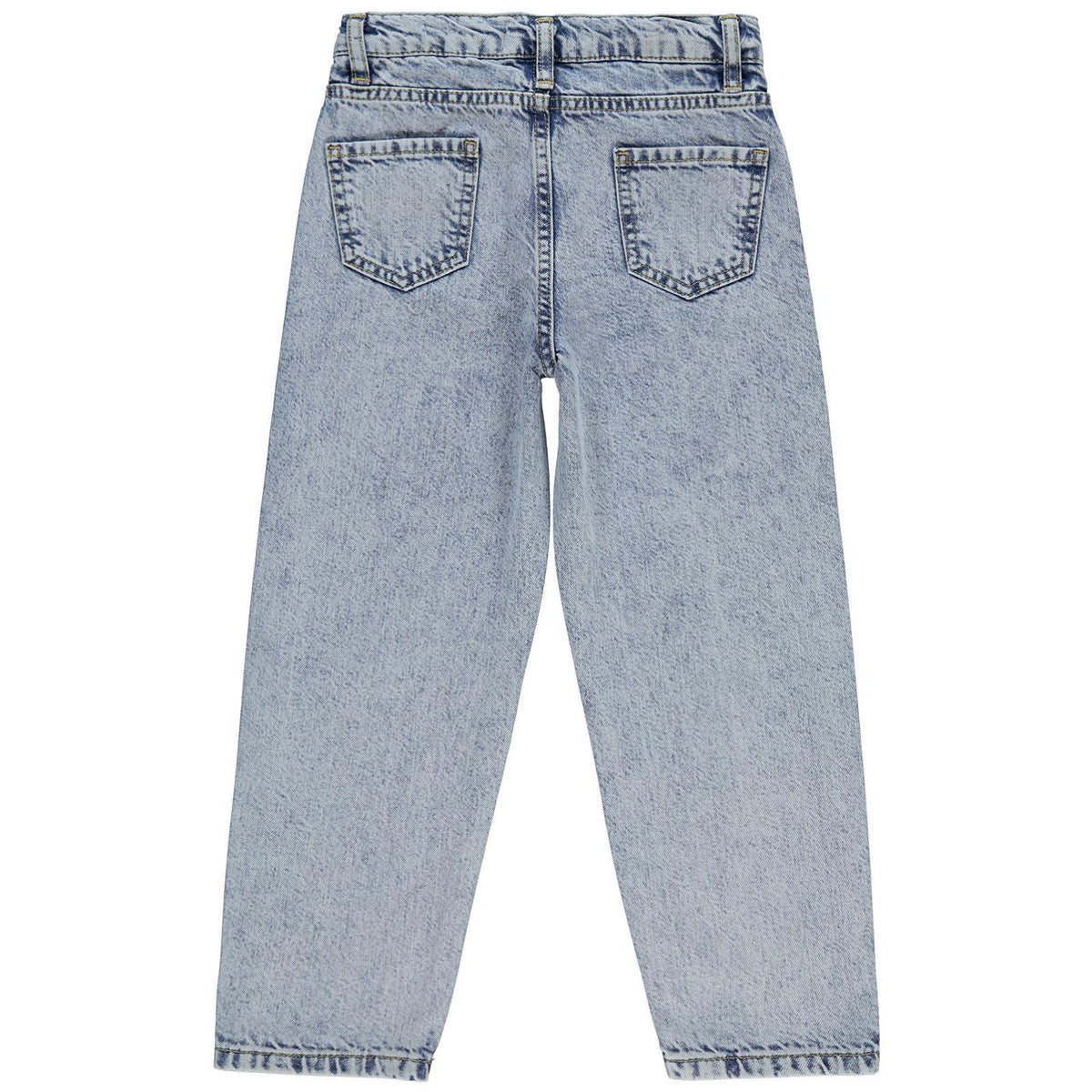 Civil Girls Mom Jean 10-13 Yaş Pantolon - Mavi
