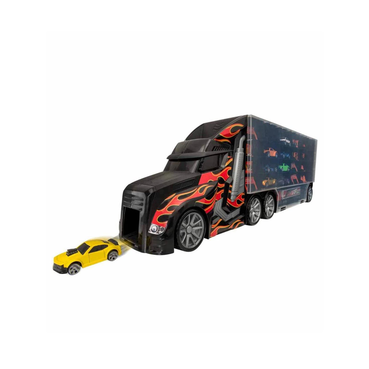 Sunman Oyuncak Auto Transporter 9 Araçlı Oyun Seti